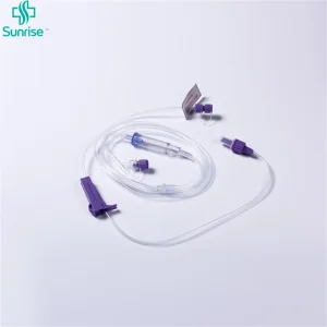 Conjunto de alimentación enteral con conector en Y