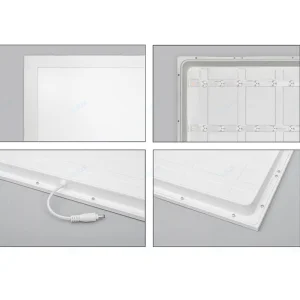 Us Stock Warehouse 60X60 62X62 22W 25W 30W 40W Low Ugr Square Flat Slim LED Panel Light for Office Lighting
