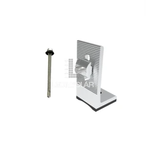 Heavy-Duty Solar Panel Mounting Kit for Metal Roof Installation