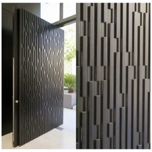 Minimalist Pivot Entry Door