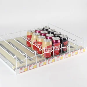 Fridge Drink Pusher Small MOQ Soda Glides Gravity Shelf Roller