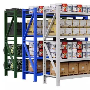Heavy Duty Steel Warehouse Rack Industrial Pallet Storage Shelf Warehouse Metal Racking System Heavy Duty Boltless Shelving