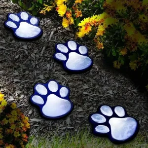 Cat Paws Solar Garden Lights