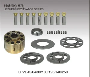 Li-Ebherr Series Hydraulic Pump Parts Lpvd45-260 Spare Parts in Stock