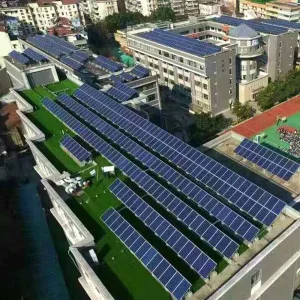 Aluminum Pitch Tile Flat Slate Roof Hook End Clamp Solar Panel Bottom Mounting Rack System