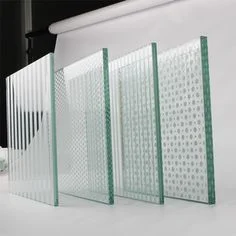15mm Silkscreen Print Tempered Glass for Building