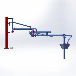Corrosion-Resistant Al1412 Loading Arm for Acidic Fluid Transfer