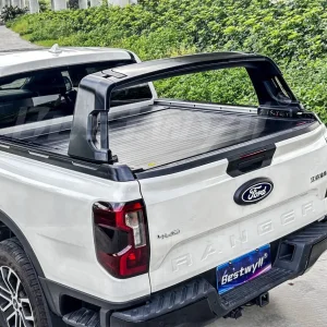 BESTWYLL Electric Auto Roller Shutter Lid Pickup Truck Tonneau Cover for Ford Ranger Stormtrak 2023+ Ea-H130