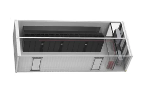 High Quality 20FT Cabinet Container Data Center for It Hosting