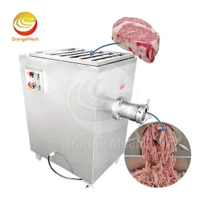 Moedor de Carne Elétrico Industrial de Alta Qualidade e Baixo Preço para Carne Congelada