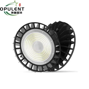Opulent 50W 100W 150W 200W 250W 300W Highbay LED Shop Light 180lm/W Indoor Outdoor Warehouse Factory Fixture UFO Light High Bay Lights