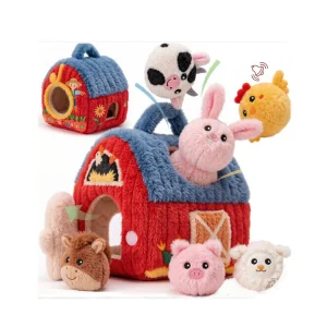 Educational Plush Toy Fluffy Wildlife Animal