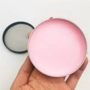 Wholesale Solid Makeup Brush Cleaner Soap With Silicone Makeup Cleaner Pad