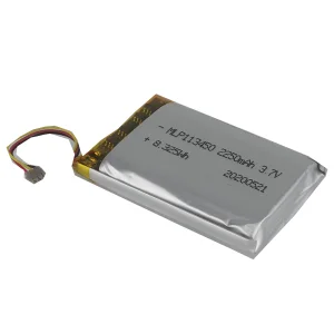 High Quality 3.7V 2250mAh Lithium Polymer Battery 113450 Rechargeable Lithium Battery for Power Portable Exchange Devices Power Tools with RoHS Ce Un38.3