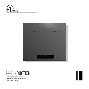 Induction Cooktop Multi Zone 4 Burner Built-in with Touch Controls