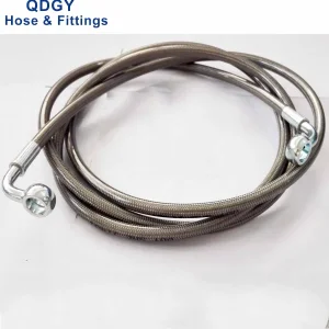 Car Brake System Parts accessories &nbsp;Hydraulic Stainless Steel Braided Exaust Corrugated Flexible Fuel Water Tube Line Hose Connection Fitting Pipe
