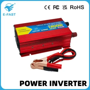 Portable Outdoor 200W 12V DC to 220V AC Car Solar Power Inverter