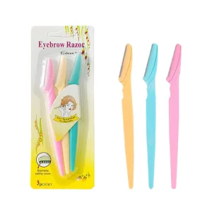 3Pcs Eyebrow Razor Set