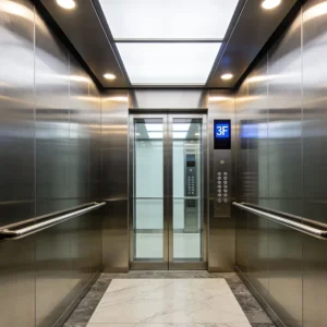 Hospital Clean Room Elevator with HEPA Filtration and Seamless Interior Surfaces