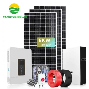 Yangtze Free Shipping Solar Panel Kit 5kw for Home Kits off Grid