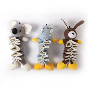 Interactive Vocal Plush Dog Toy Sustainable Design