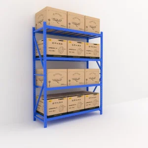 RD Heavy Duty 5-Tier Q235B Steel Storage Rack Corrosion Protection 200kg/300kg/500kg Capacity Powder Coated for Home Industrial
