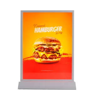 Photo Frame LED Signage A4 LED Menu Board for Bar Store Restaurant Advertising