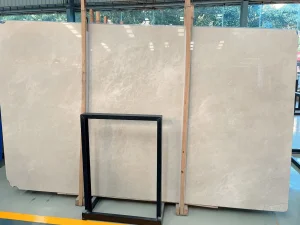 Crema Marfil Marble Slab Tile for Indoor Building Material Decoration
