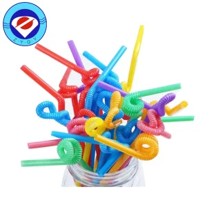Flexible Plastic Straws