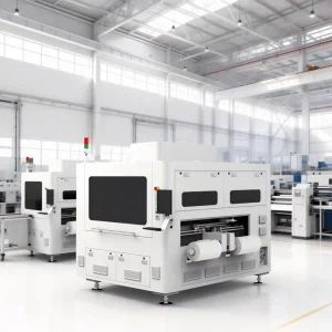 4-Head Roll-to-Roll Coverlay Laser Cutting Machine High-Speed Precision for FPC Manufacturing