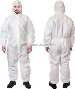 Antistatic Waterproof Breathable Disposable Coverall