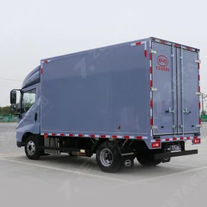 New Byd T5dm 4.5t Electric Cargo Truck Single Cab Van with LFP Battery Technology Zero Emission Urban Delivery Vehicle Electric Cargo EV Truck