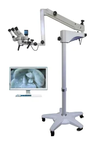 Medmount Medical Lightweight Stable Reliable Large Fov High-Quality High-Definition Digital Camera Surgical Microscope