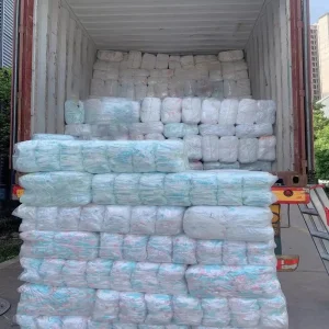 Fabricante en China de pañales de tela para bebés de grado B al por mayor en fardos y en grandes cantidades