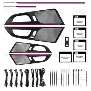 ICarsin 64 Colors Ambient Lighting Kit Volvo S60