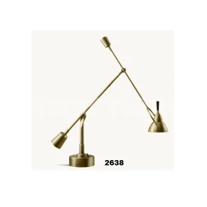 Industrial Design Swing Arm Desk/Table Lamp with 35W Bulb Bronze Brass Joint for Reading Crafting Bed Room or Office Use