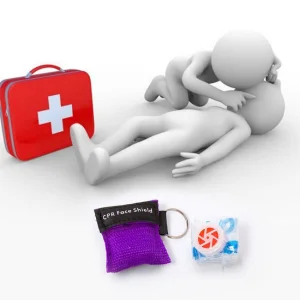 Disposable Mouth to Mouth Resuscitation Device CPR Mask