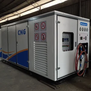 Integrated 1200nm3/H Smart PLC Control Remote Water Proof CNG Daughter Refueling Station
