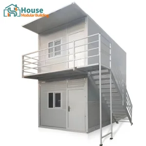 Wholesale 20ft two-story X-type foldable container house