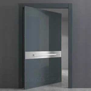 Wrought Steel Pivot Door