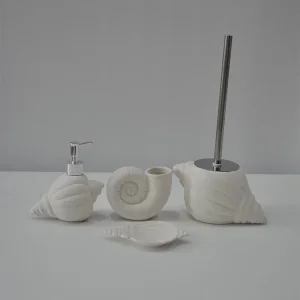 China Home Decorative Modern Design 4pcs Ceramic Bathroom Set Hot Sale Style Soap Dish Supplier, Factory