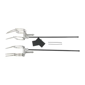 Outdoor Street Post Advertising Campaign Banner Bracket Clamp