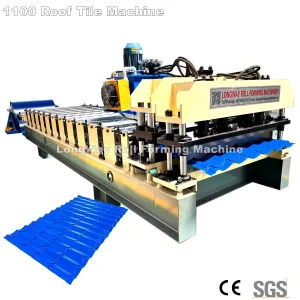 Máquina de fabricación de láminas de acero color metal automático 1100 Precio de máquina formadora de techos de tejas vidriadas