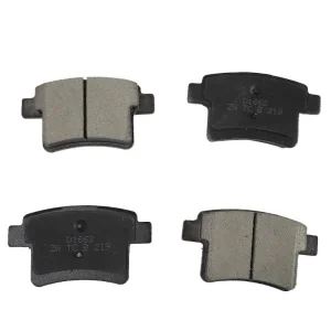 Auto Car Parts Brake Pads Raw Friction Material