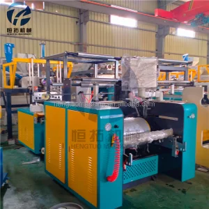 HT-500 Single Extruder Hydraulic Screen Net Changer PE Stretch Film Making Machine