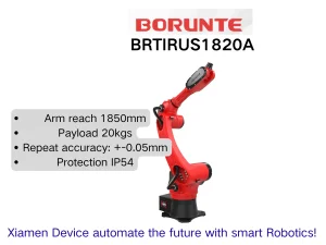 Borunte Fast Roi Replacing Manual Stacking Labor - 20kg Low-Investment Palletizing Robot
