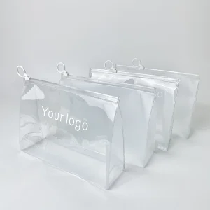 New Products Waterproof PVC Transparent Make Up Travel Toilet Printed Plain Organizer Makeup Cute Cosmetic Bags