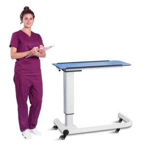 Skh242 U Type Hospital Overbed Table
