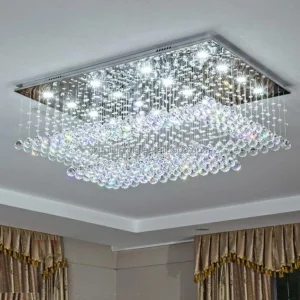 Custom Large Crystal Chandelier