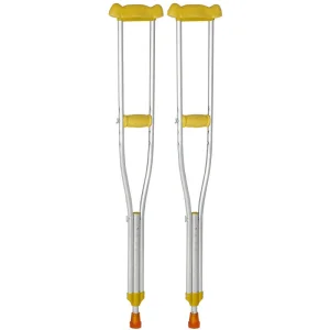 Orthopedic-Recommended Disabled Walking Stick Cane Axillary Underarm Crutches for Disabled Aluminum Alloy